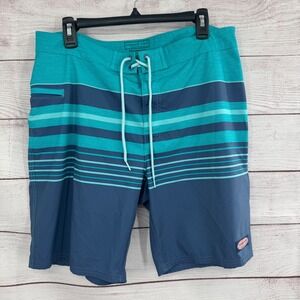 Vineyard Vines Board Shorts Swim Trunks‎ Striped Performance Size 34